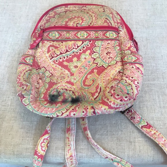 COPY - Vera Bradley Back Pack pink multi color us…
